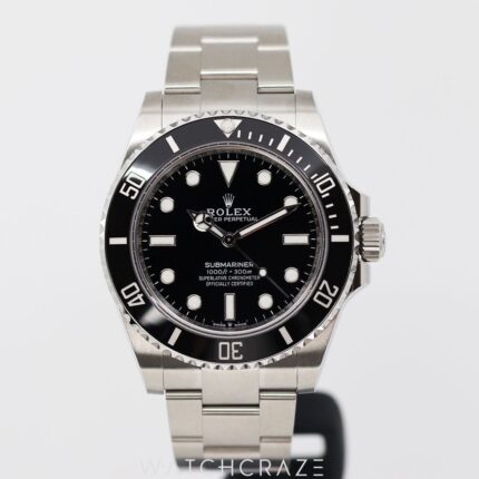 ROLEX SUBMARINER BLACK DIAL 41MM 124060