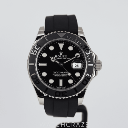 ROLEX YACHTMASTER OYSTERFLEX WHITE GOLD 42MM 226659