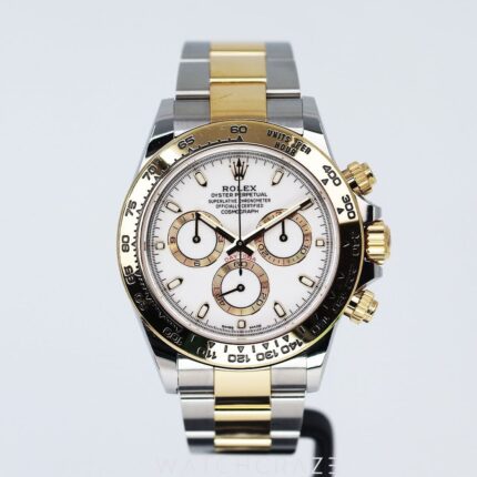 ROLEX DAYTONA COSMOGRAPH TWO-TONE WHITE DIAL 40MM 116503
