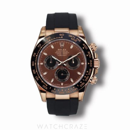 ROLEX DAYTONA ROSE GOLD CHOCOLATE DIAL 40MM 116515LN